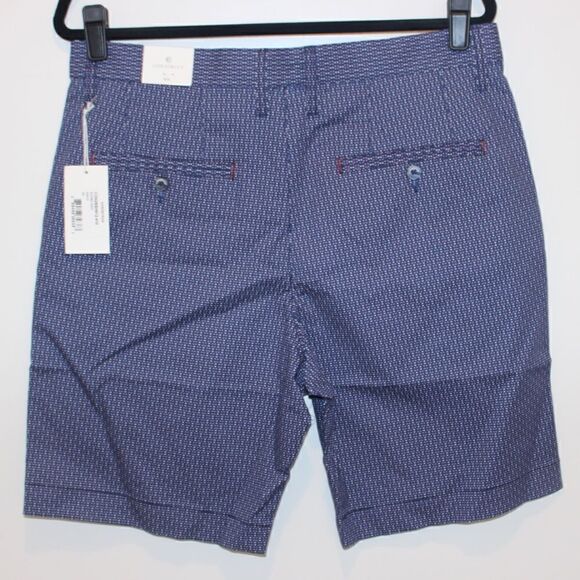 NWT Construct Stretch Men Navy Blue Shorts Men Size 34 - Picture 7 of 13